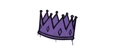 Sealed Graffiti | King Me (Monster Purple)