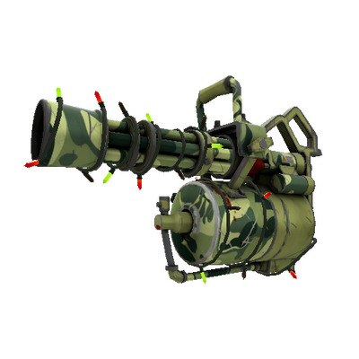 Festivized Backwoods Boomstick Mk.II Minigun (Well-Worn)