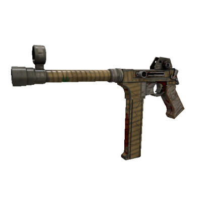 Killstreak Bamboo Brushed SMG (Battle Scarred)