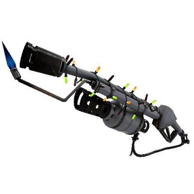 Festivized Steel Brushed Flame Thrower (Minimal Wear)