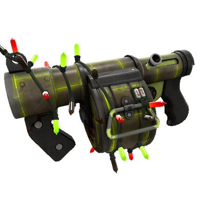 Festivized Specialized Killstreak Uranium Stickybomb Launcher (Well-Worn)