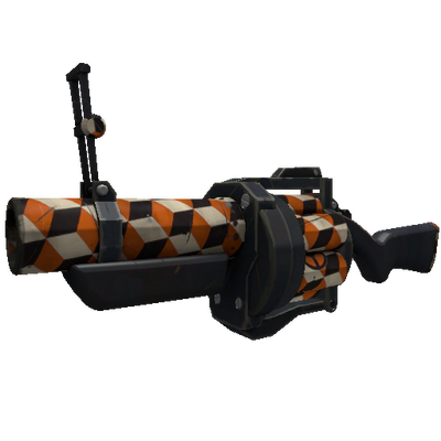 Unusual Professional Killstreak Merc Stained Grenade Launcher (Minimal Wear)