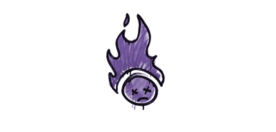 Sealed Graffiti | Toasted (Monster Purple)