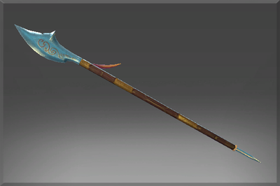 Inscribed Feathered Naginata