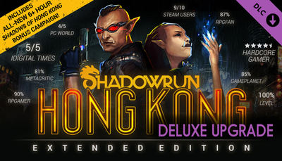 Shadowrun: Hong Kong - Extended Edition Deluxe Upgrade DLC