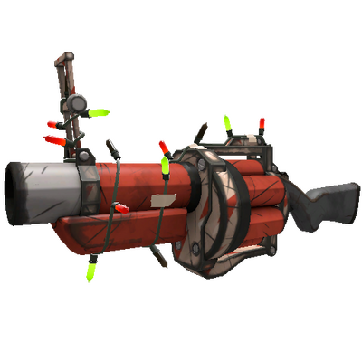 Strange Festivized Team Charged Grenade Launcher (Field-Tested)