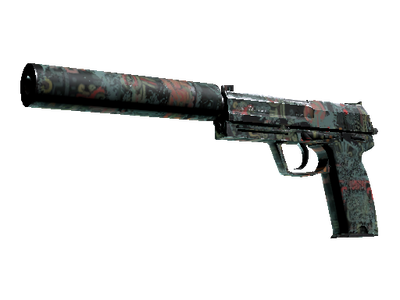 Souvenir USP-S | Ancient Visions (Well-Worn)