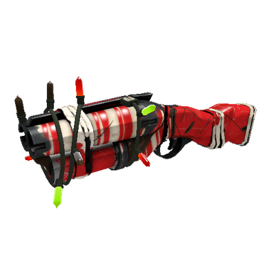 Festivized Peppermint Swirl Soda Popper (Well-Worn)