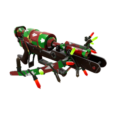 Strange Festivized Gifting Mann's Wrapping Paper Crusader's Crossbow (Well-Worn)