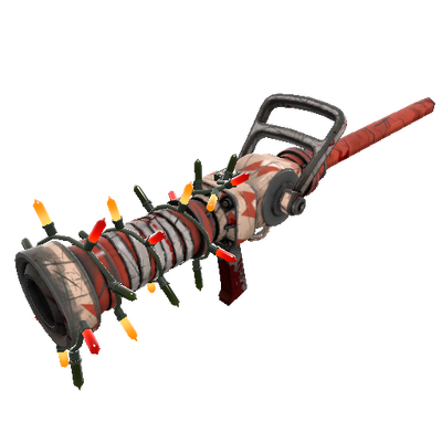 Festivized Team Charged Medi Gun (Battle Scarred)