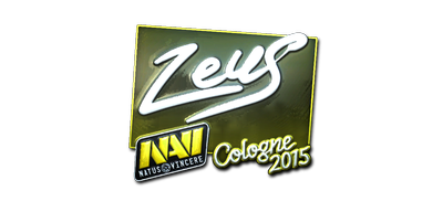 Sticker | Zeus (Foil) | Cologne 2015