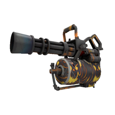 Strange Kiln and Conquer Minigun (Well-Worn)