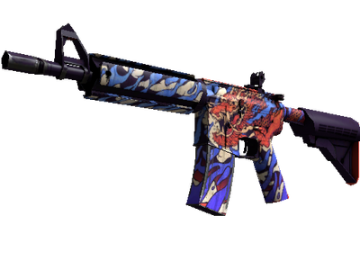 StatTrak™ M4A4 | 龍王 (Dragon King) (Minimal Wear)
