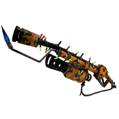 Festivized Searing Souls Flame Thrower (Well-Worn)