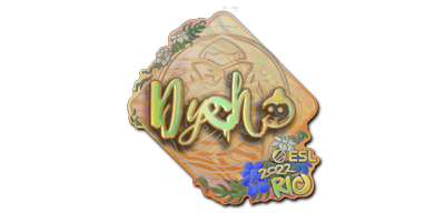 Наклейка | Dycha (голографическая) | Рио 2022