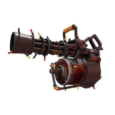 Festivized Spider's Cluster Minigun (Field-Tested)