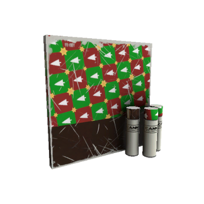 Strange Gifting Mann's Wrapping Paper War Paint (Field-Tested)