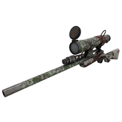 Smissmas Camo Sniper Rifle (Battle Scarred)