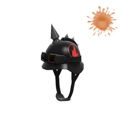 Strange Smoking Skid Lid