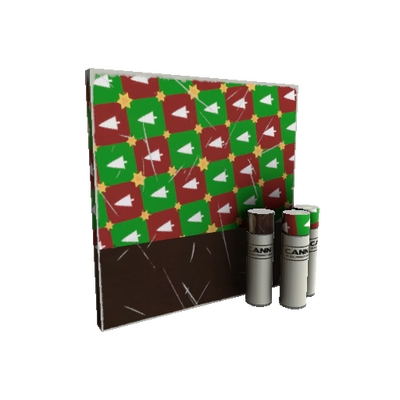 Gifting Mann's Wrapping Paper War Paint (Minimal Wear)