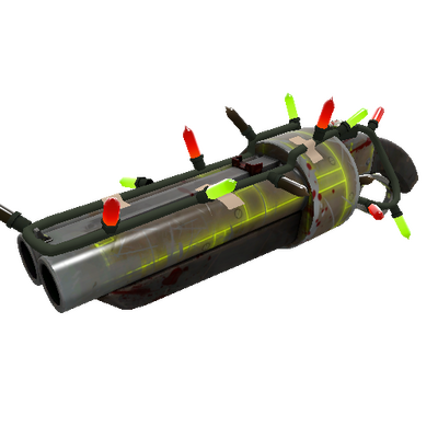 Festivized Uranium Scattergun (Battle Scarred)