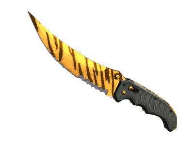 ★ StatTrak™ Складной нож | Зуб тигра (Прямо с завода)