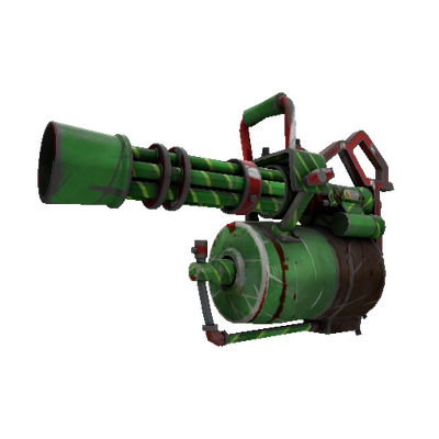 Elfin Enamel Minigun (Battle Scarred)