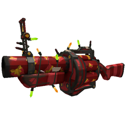 Festivized Gift Wrapped Grenade Launcher (Well-Worn)