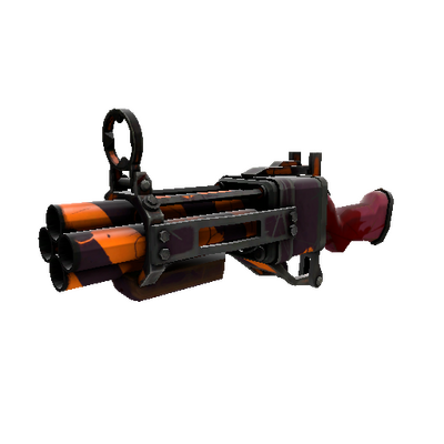 Pumpkin Plastered Iron Bomber (Well-Worn)