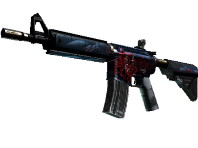M4A4 | Spider Lily (Battle-Scarred)