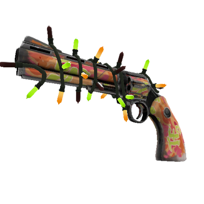 Festivized Specialized Killstreak Psychedelic Slugger Revolver (Well-Worn)