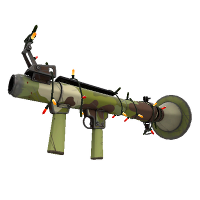 Festivized Specialized Killstreak Woodland Warrior Mk.II Rocket Launcher (Field-Tested)