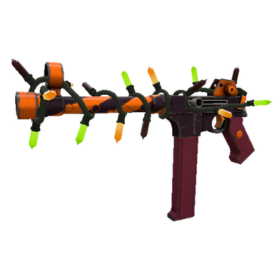 Festivized Killstreak Pumpkin Plastered SMG (Minimal Wear)