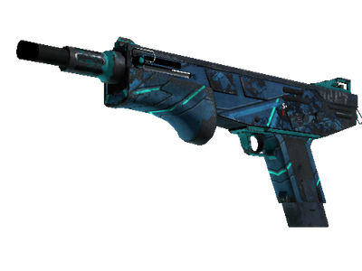 MAG-7 | Cobalt Core (Well-Worn)