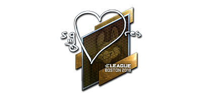 Sticker | seang@res (Foil) | Boston 2018