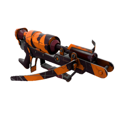 Strange Pumpkin Plastered Crusader's Crossbow (Well-Worn)