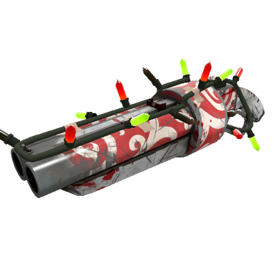 Festivized Frost Ornamented Scattergun (Battle Scarred)