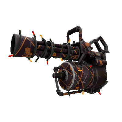 Festivized Skull Study Minigun (Well-Worn)