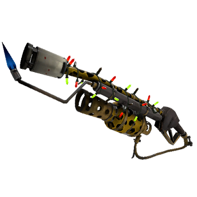 Festivized Leopard Printed Flame Thrower (Field-Tested)