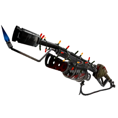 Festivized Specialized Killstreak Warhawk Flame Thrower (Battle Scarred)