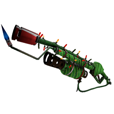 Festivized Elfin Enamel Flame Thrower (Minimal Wear)