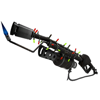 Festivized Graphite Gripped Flame Thrower (Minimal Wear)