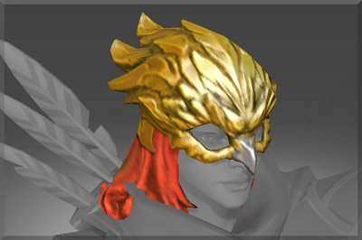 Corrupted Gilded Falcon Helm