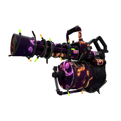 Festivized Specialized Killstreak Neon-ween Minigun (Minimal Wear)