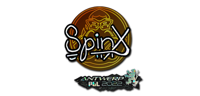 Наклейка | Spinx (Glitter) | Antwerp 2022