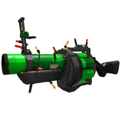 Festivized Specialized Killstreak Health and Hell (Green) Grenade Launcher (Field-Tested)
