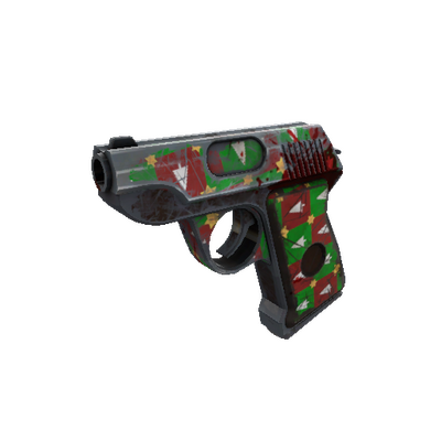 Gifting Mann's Wrapping Paper Пистолет (Закалённое в боях) странного типа