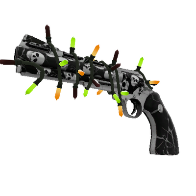 Festivized Skull Cracked Revolver (Minimal Wear)