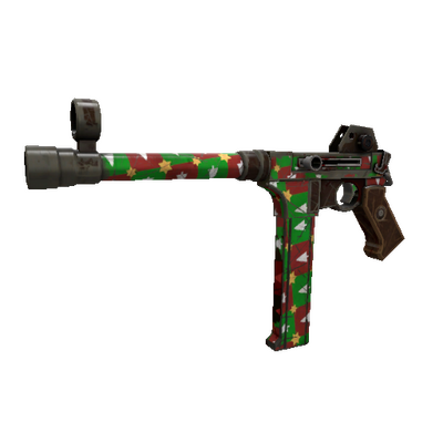 Gifting Mann's Wrapping Paper SMG (Battle Scarred)