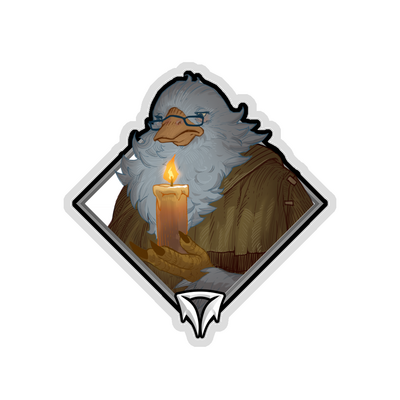 Crownfall Sticker - Fassit the Candlemaker